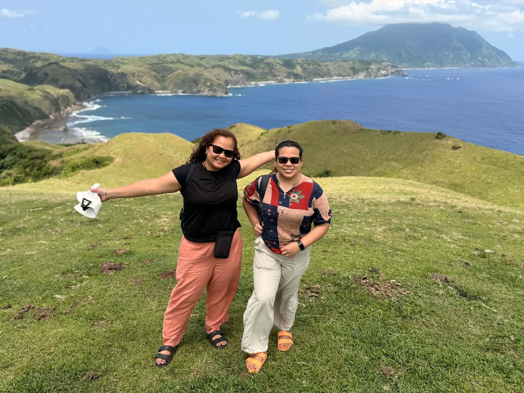 Travelers enjoying a Batanes journey